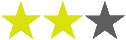 2 out of 3 stars